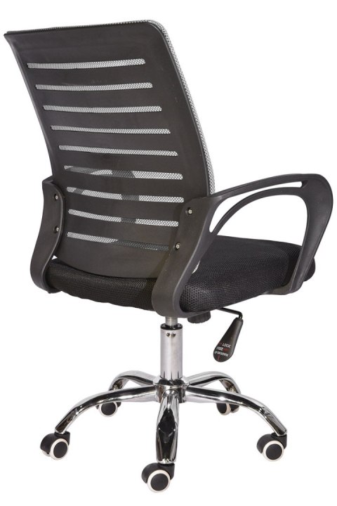 Fotel obrotowy do biurka ARNO GREY MESH Lugano