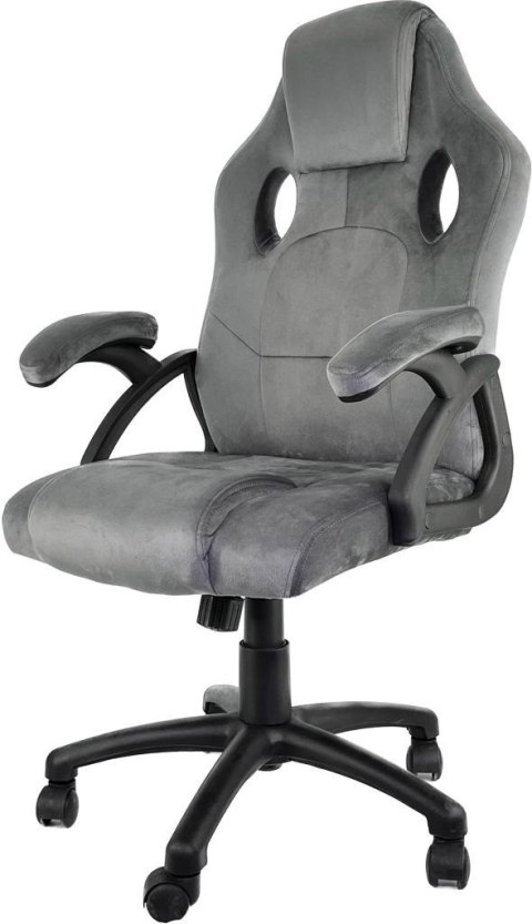 Fotel obrotowy do biurka CARRERA L ALCANTARA GREY Lugano