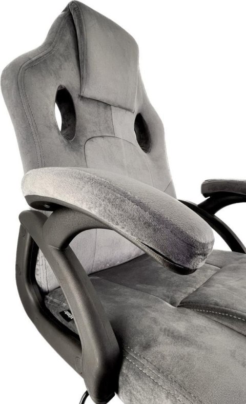 Fotel obrotowy do biurka CARRERA L ALCANTARA GREY Lugano