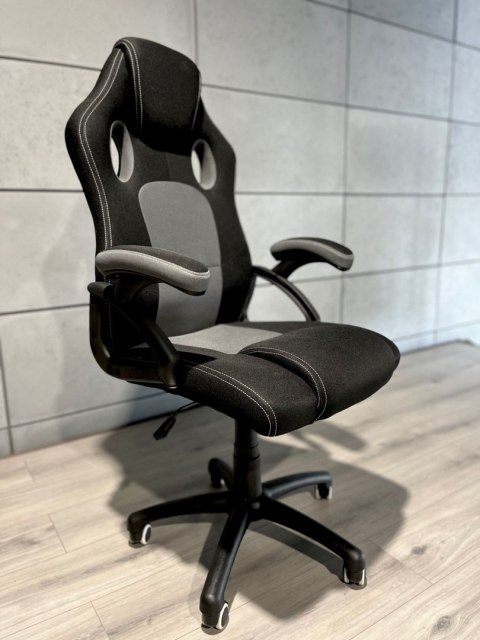 Fotel obrotowy do biurka CARRERA L GREY FABRIC Lugano