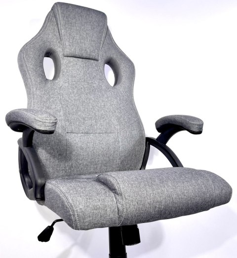 Fotel obrotowy do biurka CARRERA L STONE FABRIC Lugano