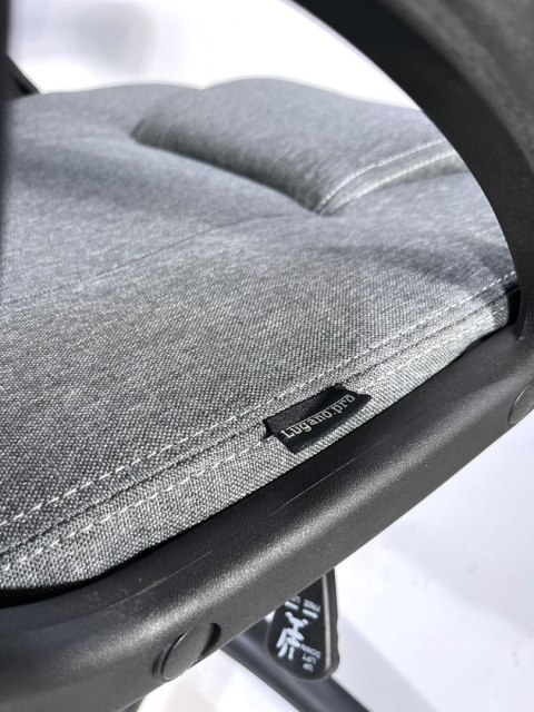Fotel obrotowy do biurka CARRERA L STONE FABRIC Lugano