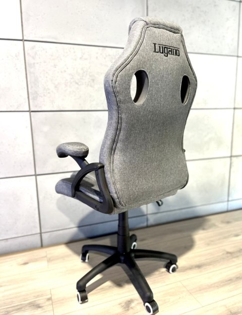 Fotel obrotowy do biurka CARRERA L STONE FABRIC Lugano