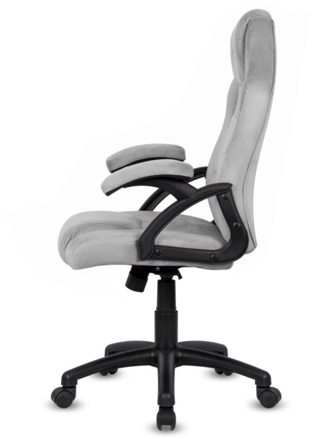 .Fotel obrotowy do biurka CARRERA M ALCANTARA GREY Lugano