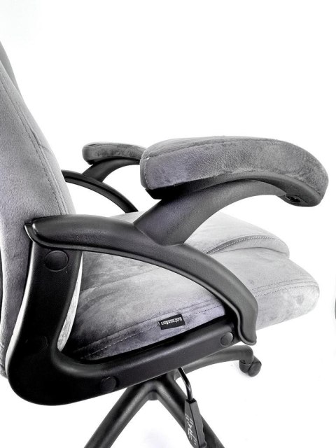 .Fotel obrotowy do biurka CARRERA M ALCANTARA GREY Lugano