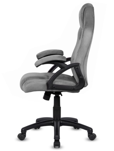 .Fotel obrotowy do biurka CARRERA M ALCANTARA GREY NEW Lugano