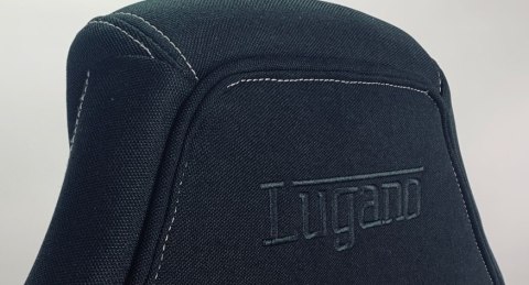 .Fotel obrotowy do biurka CARRERA M BLACK FABRIC Lugano
