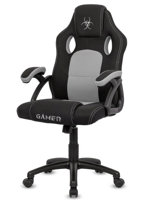 .Fotel obrotowy do biurka CARRERA M GREY FABRIC Lugano