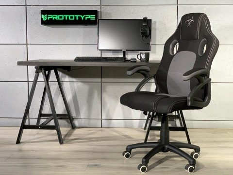 .Fotel obrotowy do biurka CARRERA M GREY FABRIC Lugano