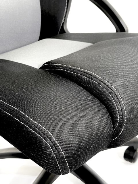 .Fotel obrotowy do biurka CARRERA M GREY FABRIC Lugano
