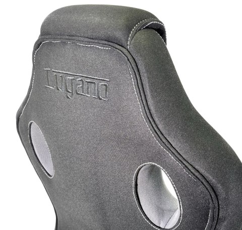 .Fotel obrotowy do biurka CARRERA M GREY FABRIC Lugano