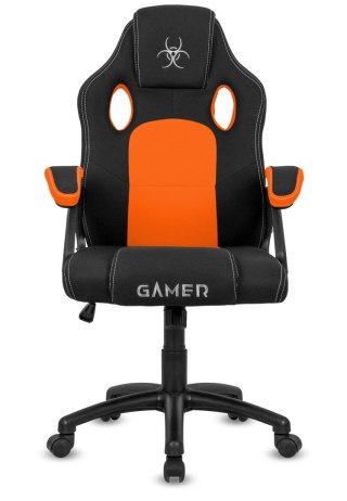 .Fotel obrotowy do biurka CARRERA M ORANGE FABRIC Lugano