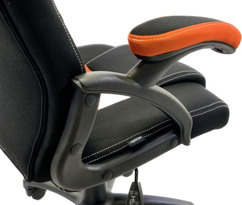 .Fotel obrotowy do biurka CARRERA M ORANGE FABRIC Lugano