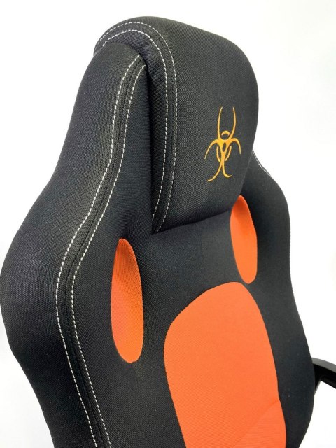 .Fotel obrotowy do biurka CARRERA M ORANGE FABRIC Lugano