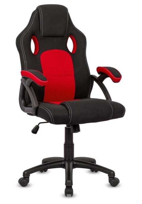 .Fotel obrotowy do biurka CARRERA M ST RED FABRIC Lugano