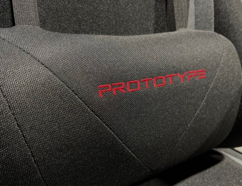 Fotel obrotowy gamingowy HERO ENZO BLACK FABRIC Prototype