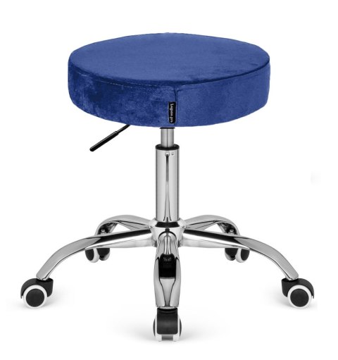 Krzesło obrotowe SIMPLE OFFICE BLUE VELVET Lugano
