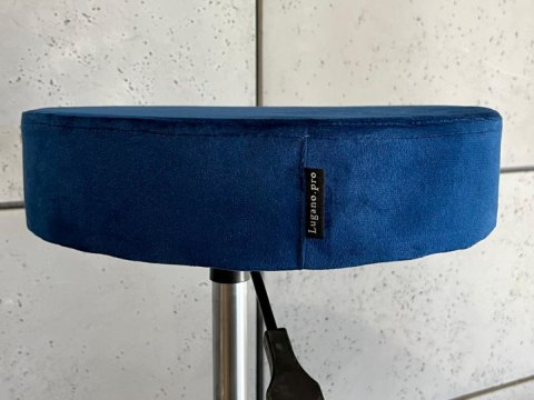 Krzesło obrotowe SIMPLE OFFICE BLUE VELVET Lugano