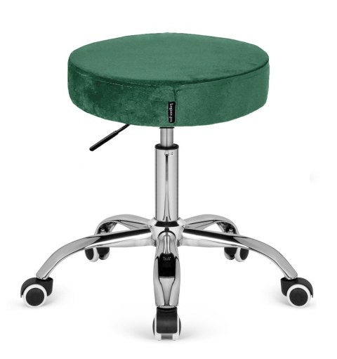 Krzesło obrotowe SIMPLE OFFICE GREEN VELVET Lugano Krzesło obrotowe SIMPLE OFFICE GREEN VELVET Lugano