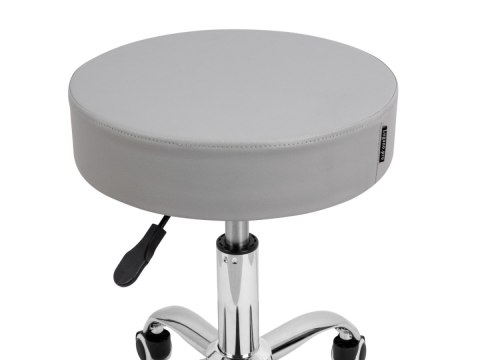 Krzesło obrotowe SIMPLE OFFICE LIGHT GREY PU Lugano
