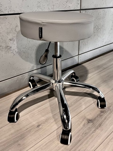 Krzesło obrotowe SIMPLE OFFICE LIGHT GREY PU Lugano