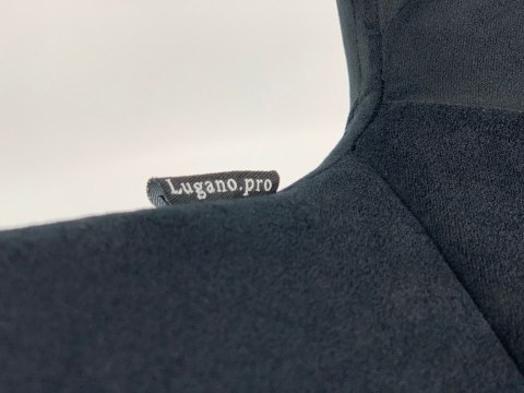 Krzesło obrotowe VASTO OFFICE VELVET BLACK Lugano