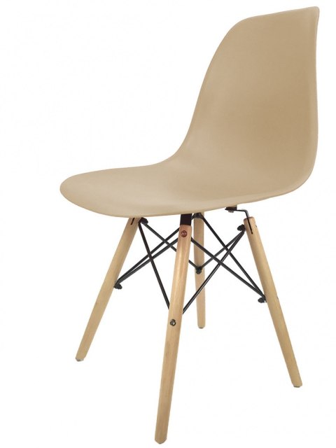 Krzesło skandynawskie IMPERIA BEIGE Lugano