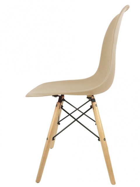 Krzesło skandynawskie IMPERIA BEIGE Lugano