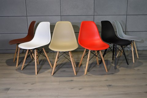 Krzesło skandynawskie IMPERIA BEIGE Lugano