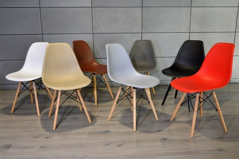 Krzesło skandynawskie IMPERIA BEIGE Lugano