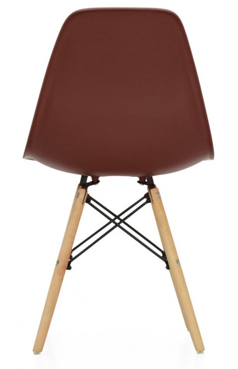 Krzesło skandynawskie IMPERIA BROWN Lugano