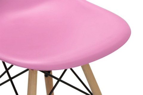 Krzesło skandynawskie IMPERIA PINK Lugano