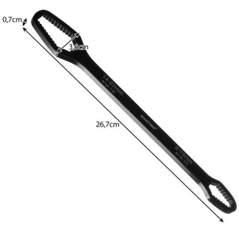 Klucz oczkowy uniwersalny 8-22mm Bigstren 22549
