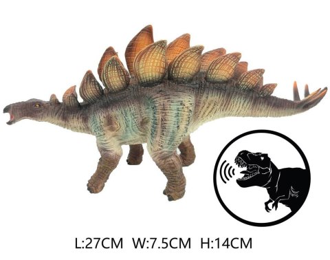 DINOZAUR STEGOZAUR Z GŁOSEM TRIFOX DINOZAUR STEGOZAUR Z GŁOSEM TRIFOX