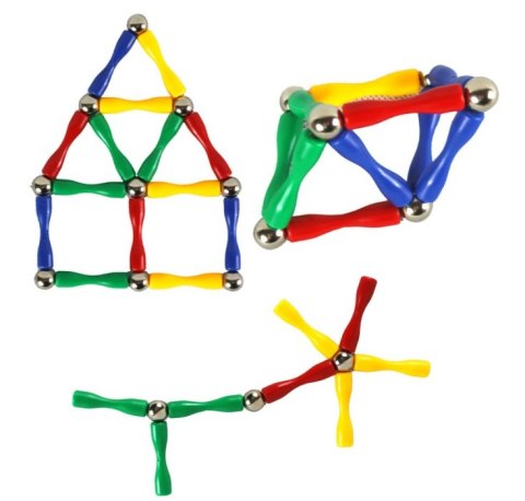 KLOCKI MAGNETYCZNE 63 ELEMENTY TRIFOX KLOCKI MAGNETYCZNE 63 ELEMENTY TRIFOX