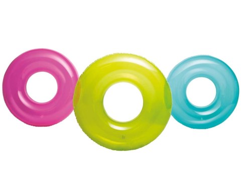 KOŁO DO PŁYWANIA PRZEZROCZYSTE Intex KOŁO DO PŁYWANIA PRZEZROCZYSTE Intex