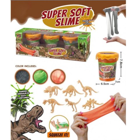 ZESTAW MASA PLASTYCZNA SLIME FIGURKA DINOZAURA TRIFOX ZESTAW MASA PLASTYCZNA SLIME FIGURKA DINOZAURA TRIFOX