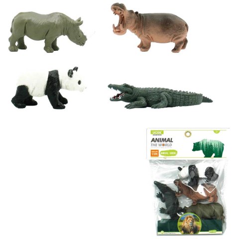 ZWIERZĘTA ZOO 4 SZTUKI TRIFOX ZWIERZĘTA ZOO 4 SZTUKI TRIFOX