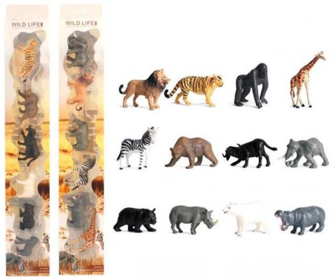 ZWIERZĘTA ZOO 6 SZTUK TRIFOX ZWIERZĘTA ZOO 6 SZTUK TRIFOX