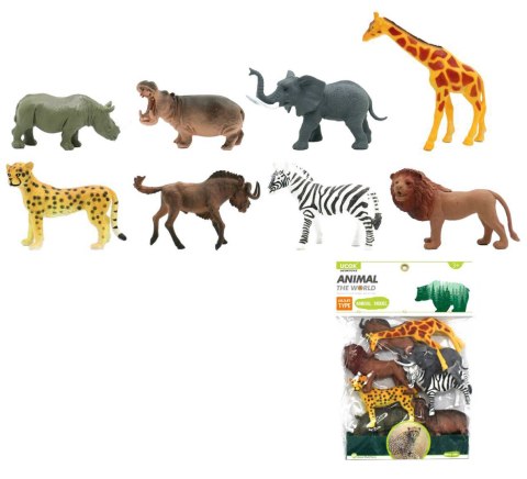 ZWIERZĘTA ZOO 8 SZTUK TRIFOX ZWIERZĘTA ZOO 8 SZTUK TRIFOX