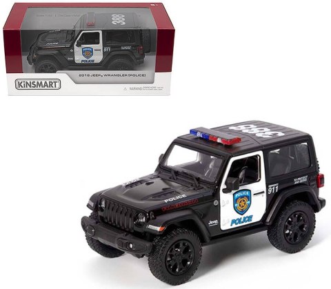 2018 JEEP WRANGLER POLICJA 1:34 Marka niezdefiniowana 2018 JEEP WRANGLER POLICJA 1:34 Marka niezdefiniowana
