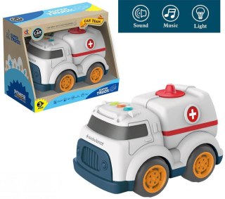 AUTO AMBULANS NA BATERIE ŚWIATŁO DŹWIĘK TRIFOX