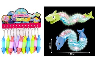 BRELOK ŚWIECĄCY DELFIN POP TUBE 12 SZTUK TRIFOX