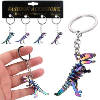 BRELOK SZKIELET DINOZAURA METAL 12 SZTUK TRIFOX