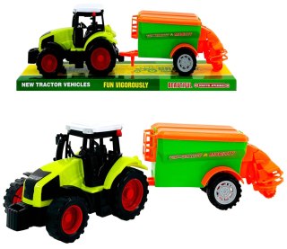 TRAKTOR Z MASZYNĄ ROLNICZĄ TRIFOX