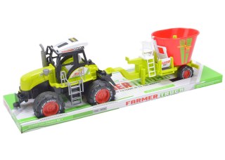TRAKTOR Z MASZYNĄ ROLNICZĄ TRIFOX