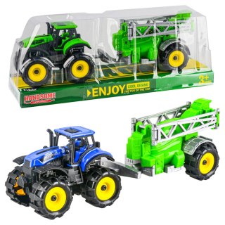 TRAKTOR Z OPRYSKIWACZEM TRIFOX