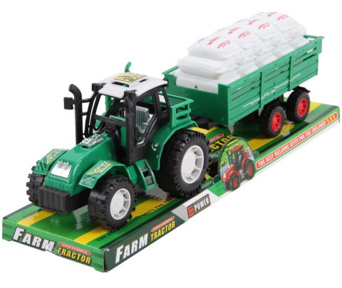 TRAKTOR Z PRZYCZEPĄ Z ZIARNEM TRIFOX TRAKTOR Z PRZYCZEPĄ Z ZIARNEM TRIFOX