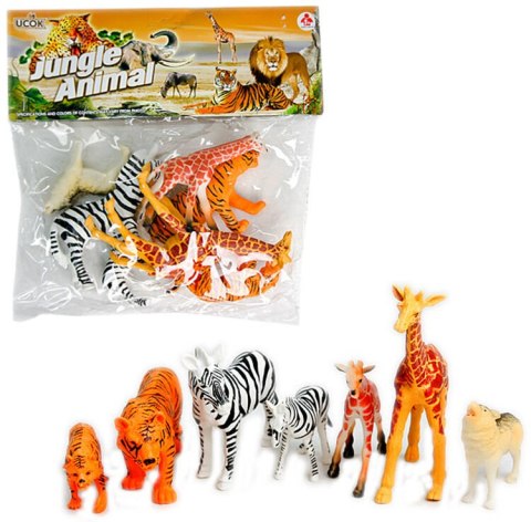 ZWIERZĘTA ZOO 7 SZTUK TRIFOX ZWIERZĘTA ZOO 7 SZTUK TRIFOX