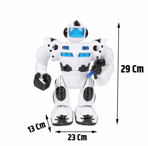 INTERAKTYWNY ROBOT NA BATERIE TAŃCZY LED DŹWIĘK DROMADER INTERAKTYWNY ROBOT NA BATERIE TAŃCZY LED DŹWIĘK DROMADER